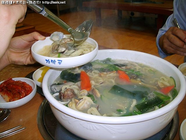 해물칼국수 사진