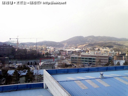 전주대학교 구정문 방향 (효자공원묘지)
