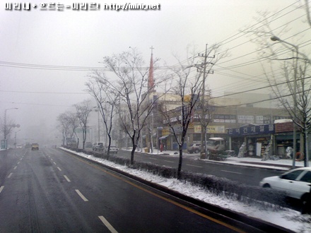 전주 동부우회도로 기린중과 전주역 사이